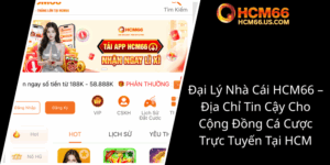 Dai Ly Nha Cai Hcm66 Dia Chi Tin Cay Cho Cong Dong Ca Cuoc Truc Tuyen Tai Hcm0